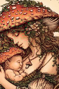 Image 2 of Earth Mother 12x18" Limited Print