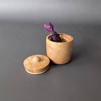 Image 2 of Woodland Apothecary Jar - Maple 1.65" x 2.125"
