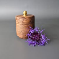 Image 1 of Woodland Apothecary Jar - Walnut 2.25" x 3.125"
