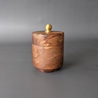 Image 5 of Woodland Apothecary Jar - Walnut 2.25" x 3.125"