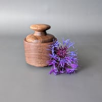 Image 1 of Woodland Apothecary Jar - Walnut 2.25" x 2.75"