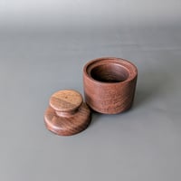 Image 4 of Woodland Apothecary Jar - Walnut 2.25" x 2.75"