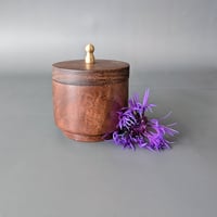 Image 1 of Woodland Apothecary Jar - Walnut 2.5" x 2.85"
