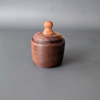 Image 2 of Woodland Apothecary Jar - Walnut 2.125" x 2.75"