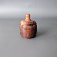 Image 4 of Woodland Apothecary Jar - Walnut 2.125" x 2.75"