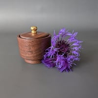 Image 1 of Woodland Apothecary Jar - Walnut 2.45" x 2.35"