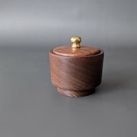Image 2 of Woodland Apothecary Jar - Walnut 2.45" x 2.35"
