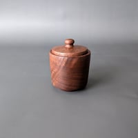 Image 3 of Woodland Apothecary Jar - Walnut 2.125" x 2.5"