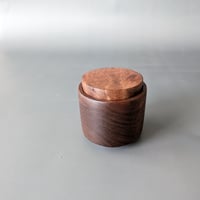 Image 4 of Woodland Apothecary Jar - Walnut 2.25" x 2.25"