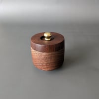 Image 3 of Woodland Apothecary Jar - Walnut 2.125" x 2.35"