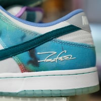 Image 3 of Nike SB Dunk Low Futura Laboratories Bleached Aqua
