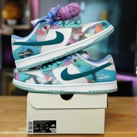 Image 1 of Nike SB Dunk Low Futura Laboratories Bleached Aqua