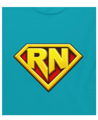 Image 1 of RN Super Nurse T-Shirt