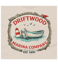 Image 1 of Driftwood Marina Company Boating T-Shirt 