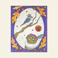 Image 1 of The Crown & The Bard Print