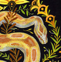 Image 3 of "Golden Hour" in gold shadowbox frame
