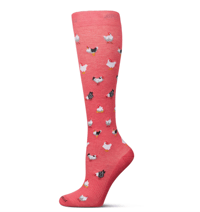 Image 2 of Compression Socks in Rooster, Lemons, or Stripes by Me Moi