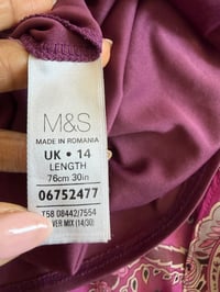 Image 6 of Vintage Y2K pink paisley floral floaty midi skirt 