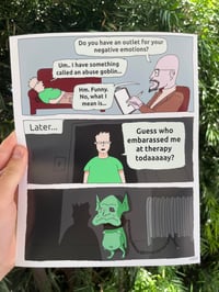 Signed Abuse Goblin Issue #1 Print