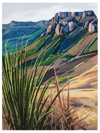 Image 1 of Lost Mine Trail by Danika Ostrowski - Fine Art Print