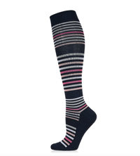 Image 5 of Compression Socks in Rooster, Lemons, or Stripes by Me Moi