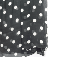 Image 5 of Black Polka Dot Hijab