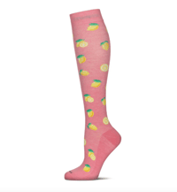 Image 13 of Compression Socks in Rooster, Lemons, or Stripes by Me Moi