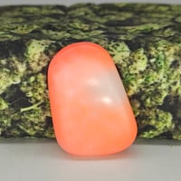 Image 1 of Small LUMeSTONe- coral to red glow/violet