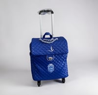 Image 1 of Pre Order Blue-Zeta Trolley Rolling Bag 4 Wheels 