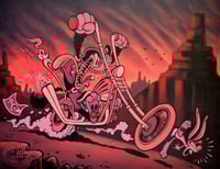 Lone Wolf 8.5"X11" Art Print