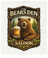 Image 1 of  Bear’s Den Saloon Vintage Bar T-Shirt