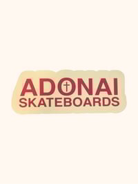 Image 2 of Adonai Logo Sticker