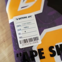 Image 4 of NEW BAPE x Mitchell & Ness Los Angeles Lakers Jersey Size M