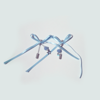 Image 3 of Twilly bow hijab pins