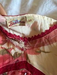 Image 3 of Vintage Y2K floral and sequin tie back cami 