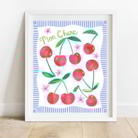 Mon Chère Cherries Kids Print
