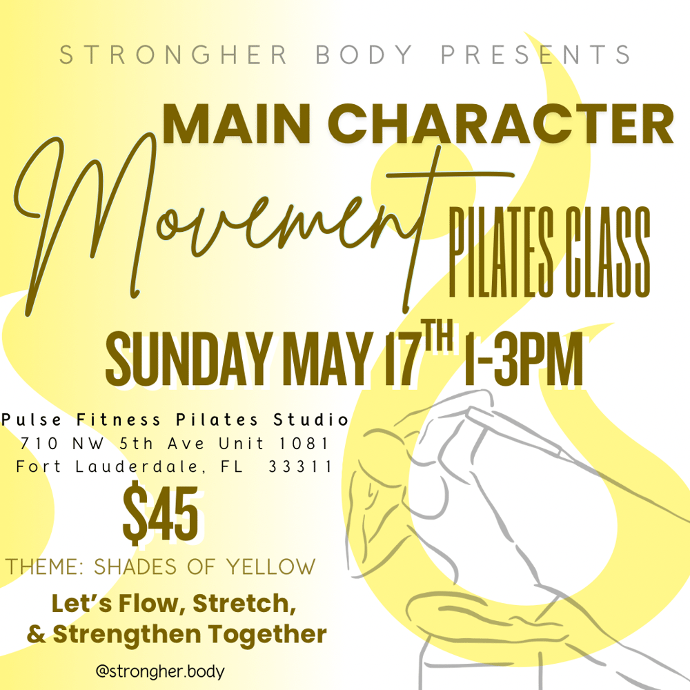 Image of Main Character Movement Pilates Class