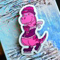 Image 4 of T-Rex Love Magnet
