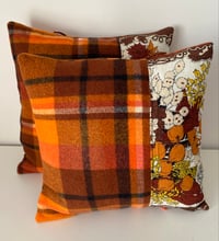 Image 1 of Retro Autumn Cushion pair 