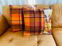Image 3 of Retro Autumn Cushion pair 