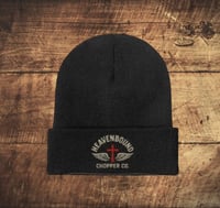 "ARCHED WINGS" BEANIE