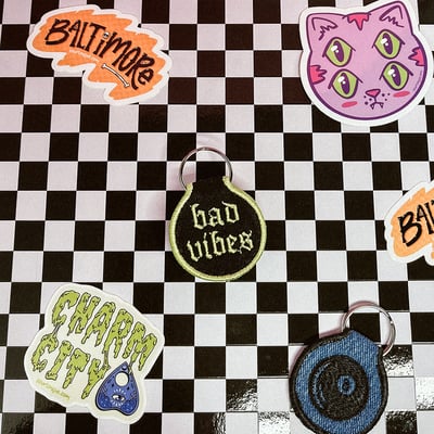 Image of Bad Vibes Keychains
