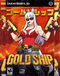 Image 1 of Gold Ship Megaton Edition Poster