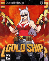 Image 2 of Gold Ship Megaton Edition Poster