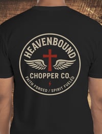 Image 2 of "WINGED CROSS" T-SHIRT