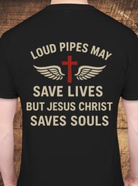 Image 1 of "JESUS SAVES" T-SHIRT