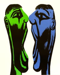 Face off Screenprint 