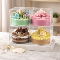 Image 1 of 9oz Soy Pillar Cakes