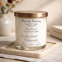 10oz Hand Poured Soy Blend Candles