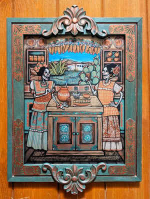 Image of ¡COCINAS! ~ Mi Ranchito ~ My Little Ranch Original Painting